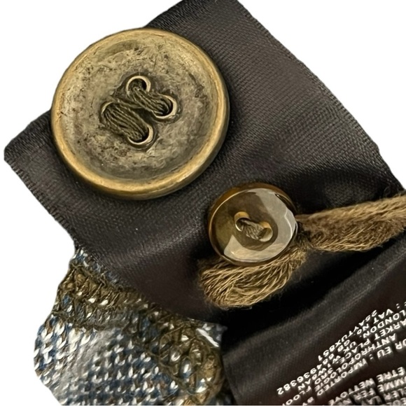 Anthropologie WHR Floral Design Boho Blazer Elbow Patches Hippie Jacket Size S - Picture 9 of 12